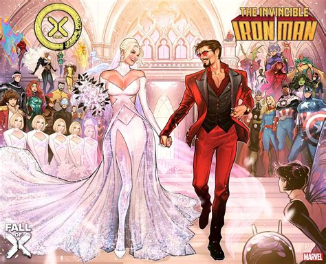 tony stark wife|iron man emma frost wedding.